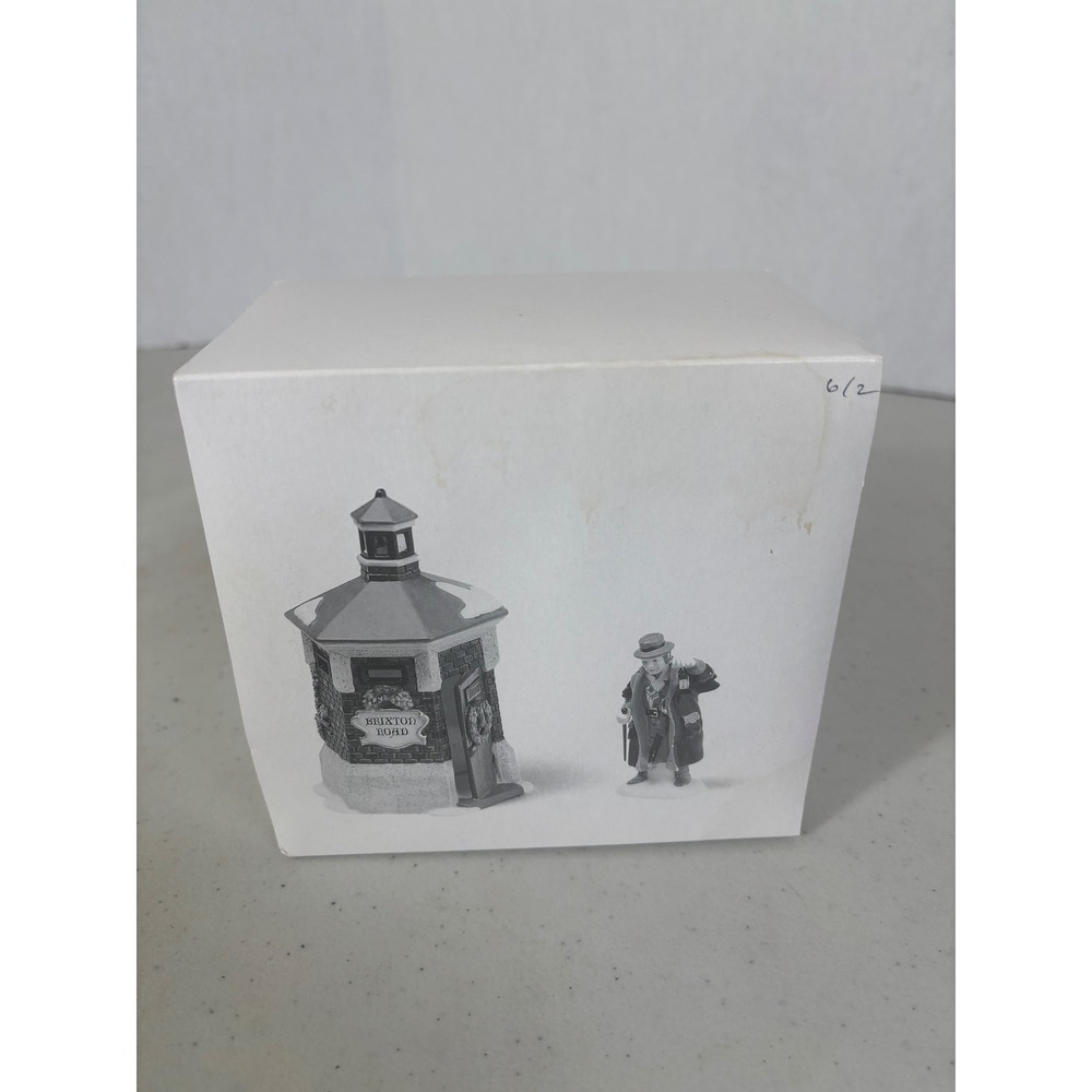 Department 56 Heritage Village Collection Brixton Road Watchman Set Porcelain‎